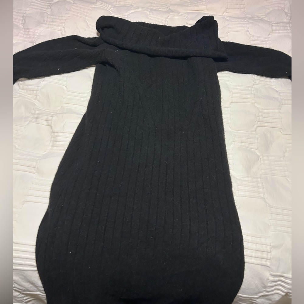 ASOS off shoulder sweater maxi dress